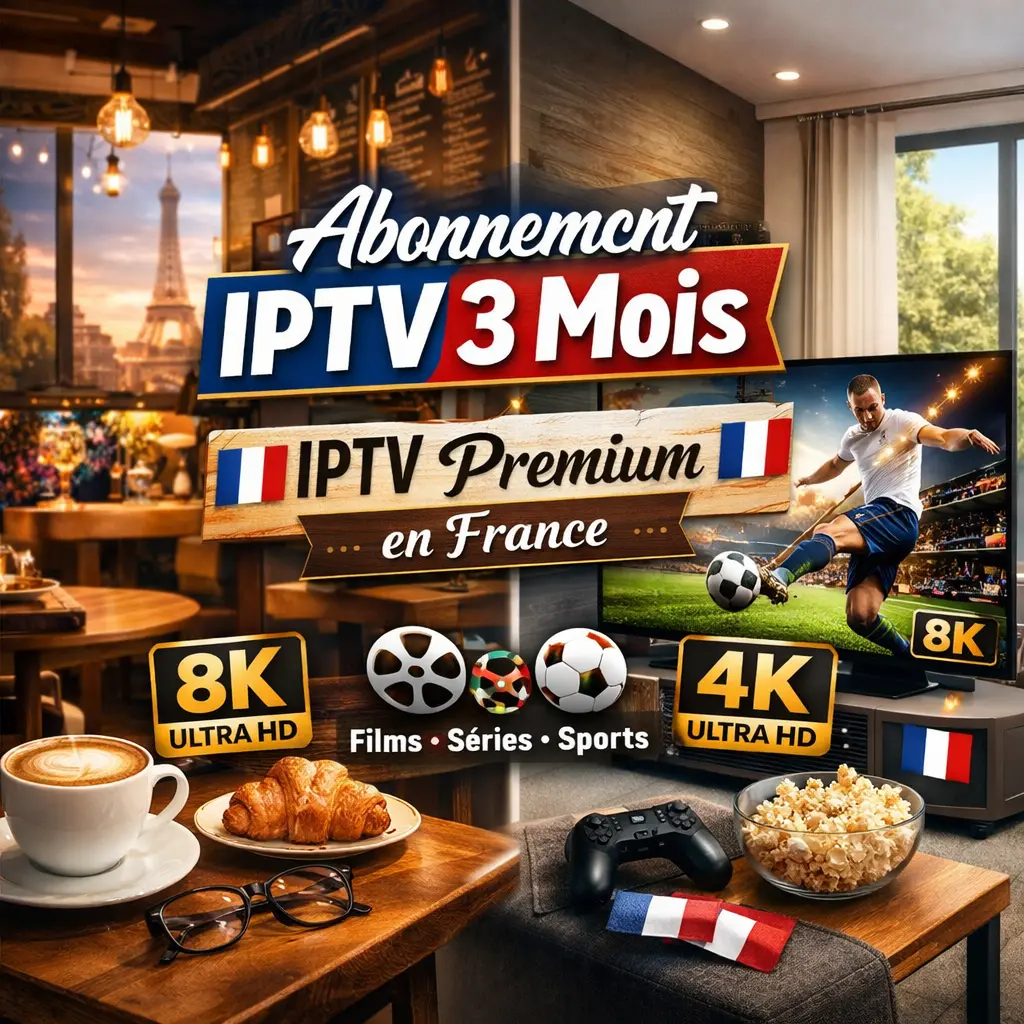 Abonnement IPTV 3 Mois en France